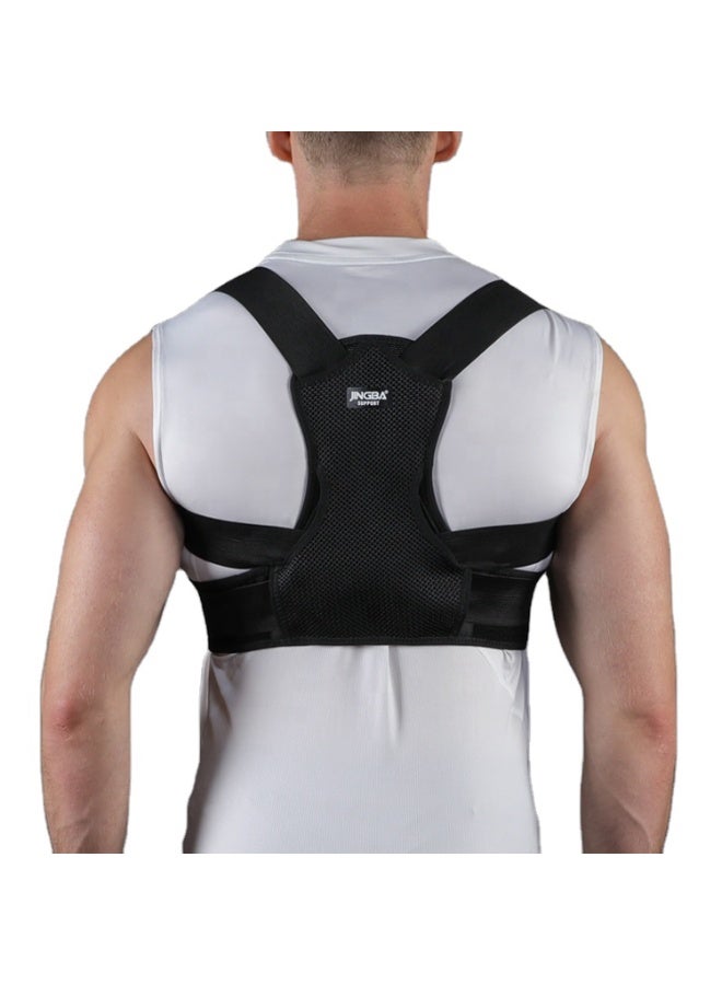 JINGBA SUPPORT Posture Corrector for Men & Women, Adjustable Back and Shoulder Brace, Spine Support, Breathable & Invisible Design, Model JB-2016 - Image 1
